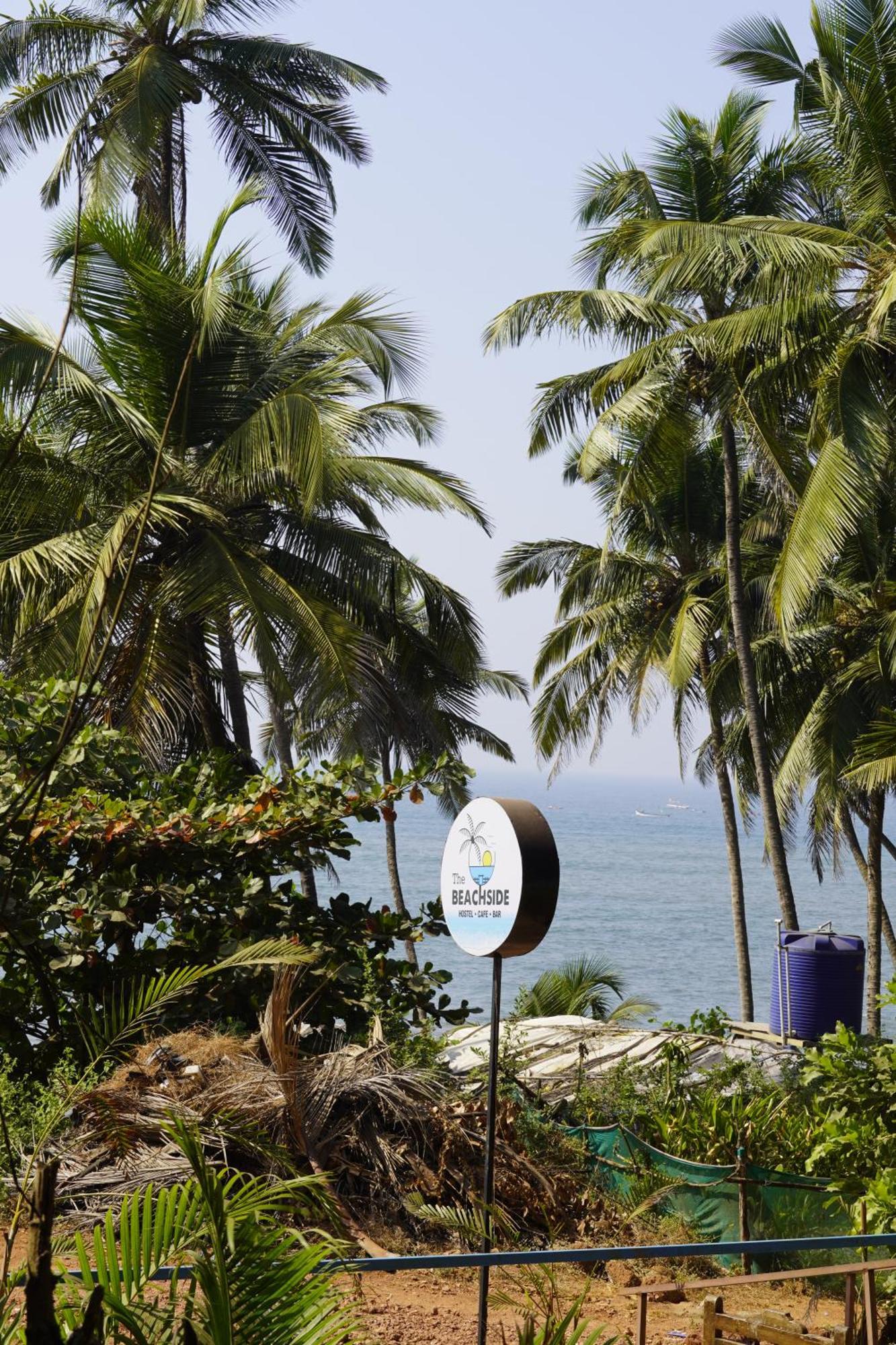 Beachside Anjuna Bagian luar foto