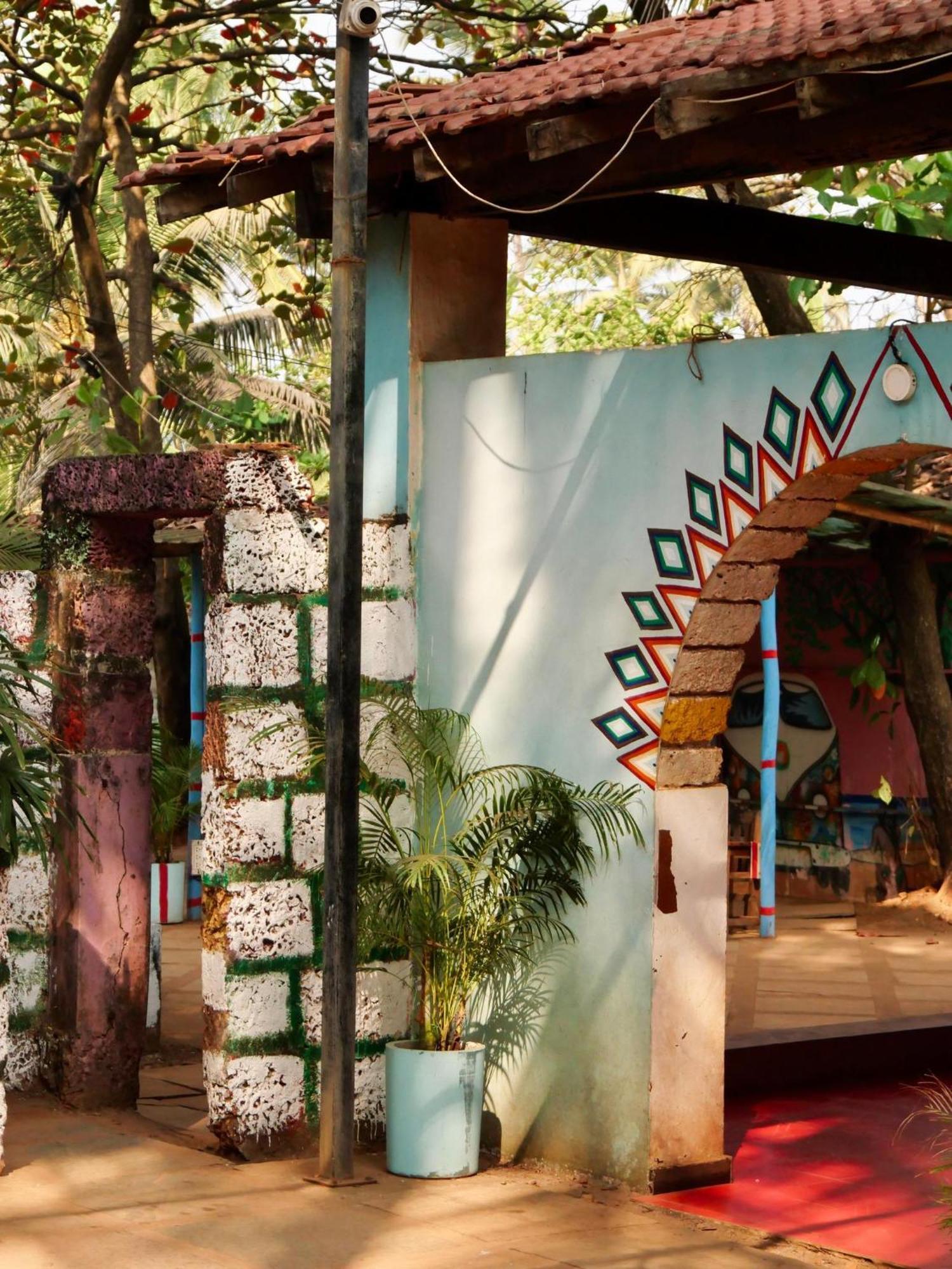 Beachside Anjuna Bagian luar foto